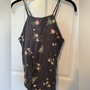 Patagonia (m) tank top, Luna moth print